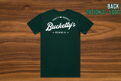 Pine Green Bucketty's T-shirt