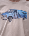 NEW: Bucketty's Retro Beer Van T-shirt in Stone