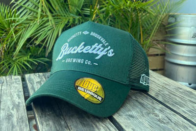 Bucketty's Green Trucker Cap